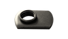 #10-24 Spot Weld Offset Hole Tab Weld Nut, Steel, Plain (Box of 1,000)