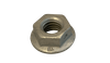 1/2"-13 Non-Serrated Center Lock Flange Nut, Grade F, Zinc Clear (Box of 750)