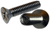#4-40 x 3/8" Flat Head Phillips Thread Rolling Screw, 410 SS Passivated & Waxed (Box of 5,000)