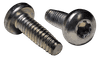 1/4"-20 x 1/2" Pan Head Torx (6-Lobe) Plus Thread Rolling Screw, Steel Zinc Clear & Wax (Box of 4,000)