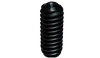 #10-24 x 3/4" Socket Set Screw, Cup Point, Alloy Steel, Black Oxide (Box of 5,000)