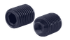 1/4"-28 x 5/16" Cup Point Socket Set Screw, Fine Thread, Alloy Steel, Plain (Box of 100)
