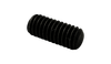 1/4"-20 x 3/16" Socket Set Screw, Flat Point, Alloy Steel, Black Oxide (Box of 5,000)