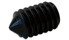 #6-32 x 5/16" Socket Set Screw, Cone Point, Coarse Thread, Alloy Steel, Black Oxide (Box of 5,000)