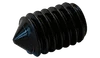 #8-32 x 1/4" Socket Set Screw, Cone Point, Coarse Thread, Alloy Steel, Black Oxide (Box of 5,000)