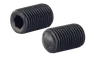 #10-32 x 1/2" Socket Set Screw, Oval Point, Fine Thread, Alloy Steel, Black Oxide (Box of 5,000)