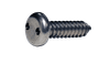 #14-10 x 2" Spanner Security Pan Head Sheet Metal Screw, Type A, 18-8 Stainless Steel (Box of 700)