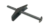 1/8" x 2" Toggle Bolt w/ Wing Nut, Mushroom Head, Combo Drive, Steel, Zinc Clear (Box of 50)