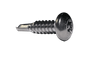 #6-20 x 1/2" Pan Head Pin-In Torx Security Tek Screw, 18-8 SS (Box of 3,000)