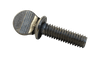 #10-24 x 1/2" Thumb Screw with Shoulder, 18-8 Stainless Steel (Box of 1,000)