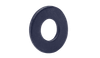 1/4 Machine Screw Flat Washer, Low Carbon Steel, Black Oxide (Box of 10,000)