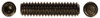 1/4"-20 x 1/2" Flat Point Socket Set Screw, Alloy Steel