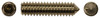 #8-32 x 1/8" Cone Point Socket Set Screw, 18-8 Stainless Steel