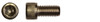 #10-24 x 7/8" Socket Head Cap Screw, 18-8 Stainless Steel ASTM F837, Domestic