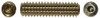 5/8"-11 x 1" Cup Point Socket Set Screw, 18-8 Stainless Steel (Box of 700)