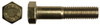 1-1/8"-7 x 3" 304 Stainless Steel Hex Cap Screw (Box of 20)