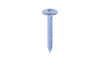 88MZ - #8 x 1" K-Lathe Screw, Modified Truss Head (K-Lath) Phillips, Zinc Plated  (Box of 5000)