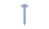 89MZ - #8 x 1-1/4" K-Lathe Screw, Modified Truss Head (K-Lath) Phillips, Zinc Plated  (Box of 5000)