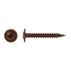#8 x 1-5/8" K-Lathe Screw, Modified Truss Head (K-Lath) Phillips, Black Oxide (Box of 4000)