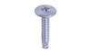 #4 x 3/8" K Lath Tek Screw, Self Drilling Modified Truss Head Phillips Zinc (Box of 7000)