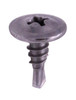 #8 x 1/2 Self-Drilling K-Lath Tek Screw, 410 Stainless Steel, Modified Truss Wafer Head, Phillips (Box of 5000)