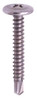 #8 x 1-1/4 Self-Drilling K-Lath Tek Screw, 410 Stainless Steel, Modified Truss Wafer Head, Phillips (Box of 3000)