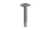 #10 x 3/4 Self-Drilling K-Lath Tek Screw, 410 Stainless Steel, Modified Truss Wafer Head, Phillips (Box of 5000)