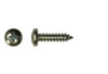 #8-15 x 7/16" Phillips Pan Head Sheet Metal Screw, Type A, Steel, Zinc Plated (Box of 10000)