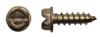 #8-15 x 1-1/2" Slotted Hex Washer Head Sheet Metal Screw, Type A, 316 Stainless Steel (Box of 2000)