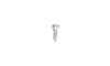 #8-15 x 3/4" 6-Lobe Flat Head Sheet Metal Screw, Type A, Steel, Zinc Plated (Box of 8000)