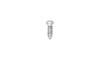 #8-15 x 5/8" Slotted Undersized Oval Head Sheet Metal Screw, Type A, Steel, Zinc Plated (Box of 10000)