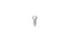 #10-12 x 3" Slotted Pan Head Sheet Metal Screw, Type A, Steel, Zinc Plated (Box of 700)