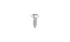 #8-15 x 5/8" Phillips Truss Head Sheet Metal Screw, Type A (Type 17 Point), Steel, Zinc Plated (Box of 9000)
