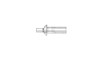 3/8 x 9/32" Steel/Steel Universal Head Drive Pin Rivet (Box of 1000)