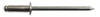 5-2 Aluminum/Aluminum Dome Head Blind Rivet (Box of 7000)