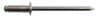 6-12 Aluminum/Aluminum Dome Head Blind Rivet (Box of 3000)