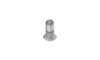 1/4"-20 x .260" Threaded Insert, Large Flat Head, Ribbed, Aluminum (Box of 1000)