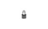#10-32 x .370" x .125" Captive Panel Screw,  Flare-In Style, Black Finish (Package of 20)