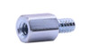 M2.5-0.45 x 10 mm, 4.5 mm Male/Female Hex Standoff, Aluminum (Box of 500)