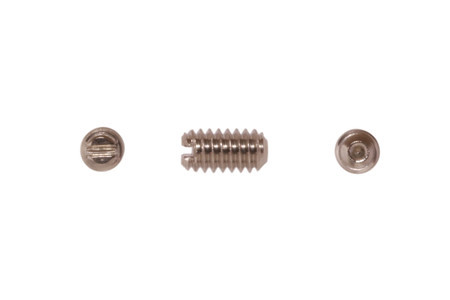 #6-32 x 3/16" Slotted Set Screw, 18-8 Stainless Steel (Box of 5000)