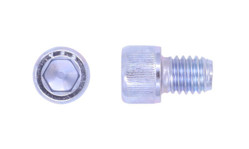 #4-40 x 3/8" Socket Head Cap Screw, Alloy Steel, Zinc Clear - FT (Package of 100)