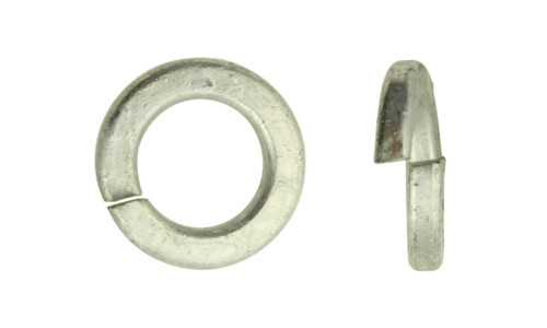 3/4" Regular Split Lock Washer, Low Carbon Steel, Hot Dipped Galvanized (Box of 1200)