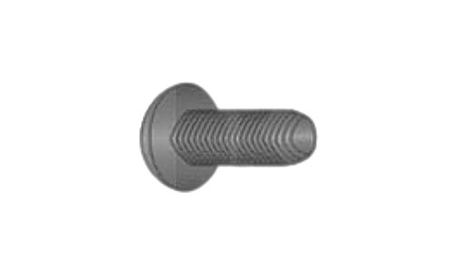 #8-32 x 1/4 Pan Head Phillips Thread Rolling Screw, Steel Zinc Black & Wax (Box of 10000)