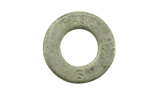 1 1/2" F436 Structural Flat Washer, Hot Dipped Galvanized