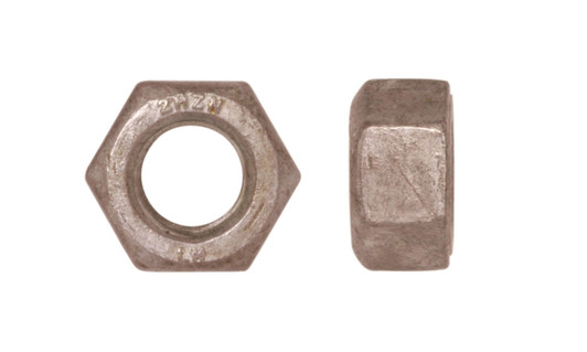 2"-4-1/2 UNC 2H Heavy Hex Nut, HDG