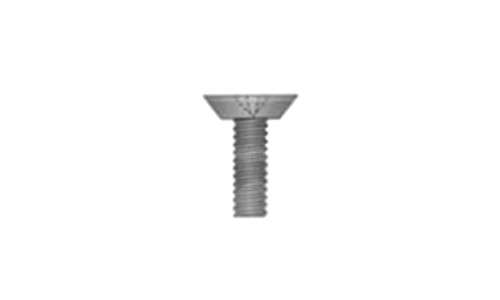#6-32 x 5/16" Phillips Drive 82 Degree Flat Head, Undercut Machine Screw, 18-8 Stainless Steel, Black Oxide - FT (Box of 6000)