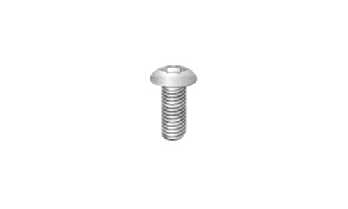 1/4"-20 x 1-1/2" Torx Drive Truss Head Machine Screw, Steel, Zinc Clear - FT (Box of 1500)
