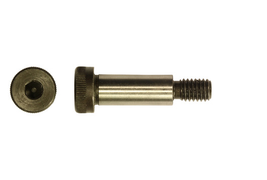 1/4" x 1" Socket Shoulder Bolt, with #10-24 thread, Alloy Steel