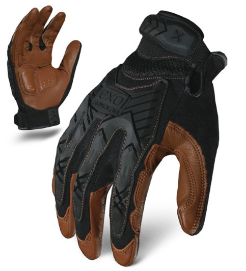 M - EXO Motor Impact Leather | IRONCLAD EXO MOTOR & WORK GLOVES (Package of 12)