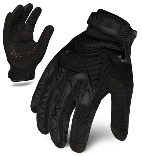 L - EXO Tactical Impact Black | IRONCLAD TACTICAL GLOVES (Package of 12)